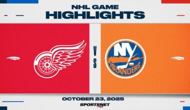 NHL Highlights | Red Wings vs. Islanders - October 23, 2025