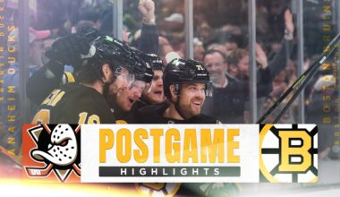 CONDENSED GAME: Boston Bruins vs. Anaheim Ducks - 10/23/2025