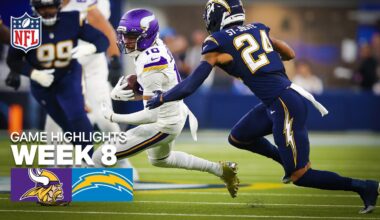 Minnesota Vikings vs Los Angeles Chargers Game Highlights | 2025 NFL Season Week 8