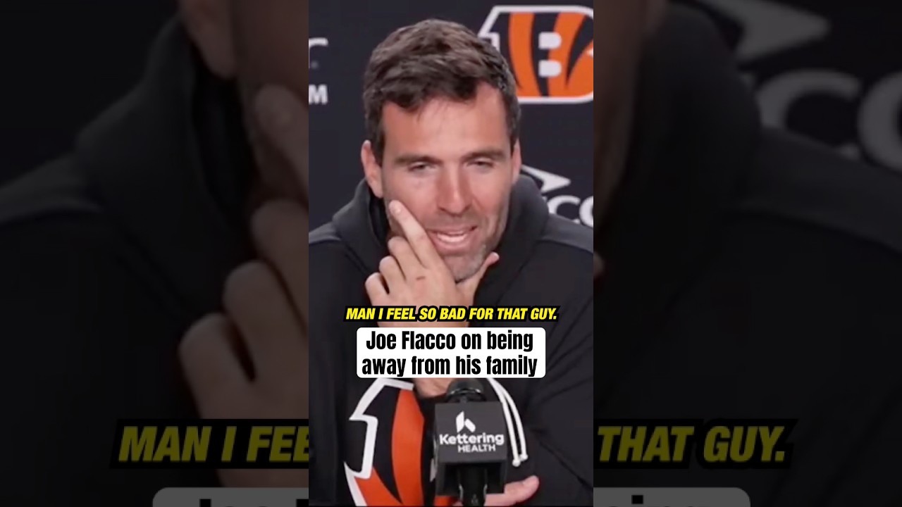 Flacco can relate to those guys at the bar 😅 (via @Bengals)