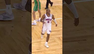 Maxey With the Handles and Bucket 😮‍💨