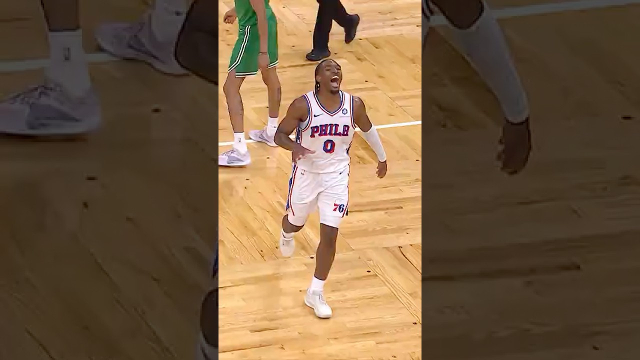 Maxey With the Handles and Bucket 😮‍💨