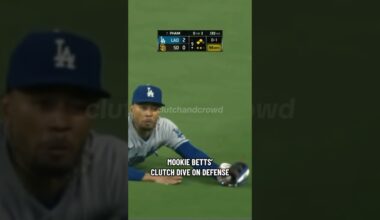 Mookie Betts’ Game-Saving Catch! 🔥 | Throwback vs Padres #dodgers #mlb #baseball #mookiebetts