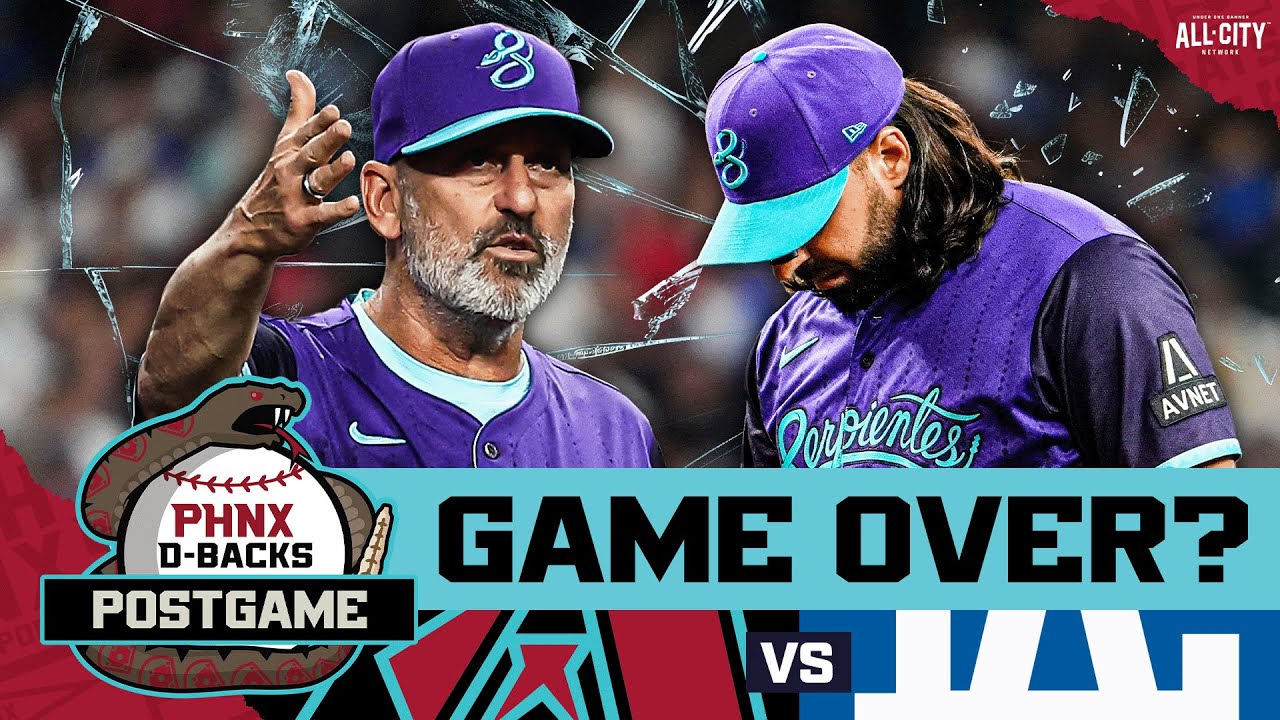 POSTGAME: D-backs Wild Card Dreams Fading Fast After DISASTROUS Loss to Dodgers
