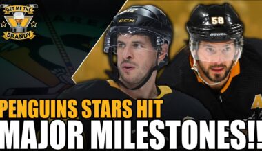 Multiple Penguins Superstars Reach Major Milestones
