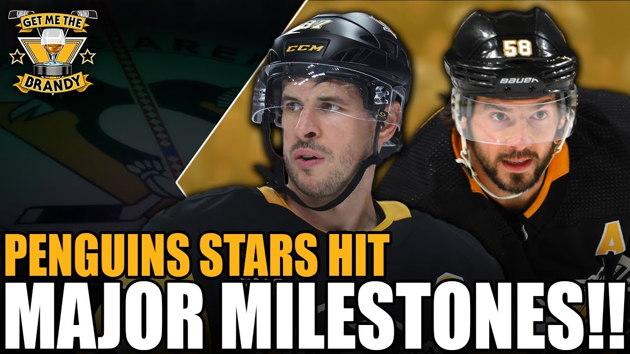 Multiple Penguins Superstars Reach Major Milestones