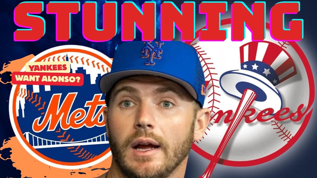 NY Mets Could Lose Pete Alonso to the Yankees? Mets News ! METS UPDATES!