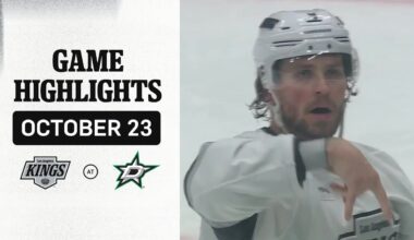 HIGHLIGHTS: LA Kings at Dallas Stars | NHL