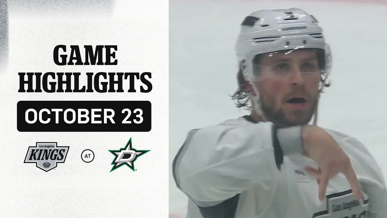 HIGHLIGHTS: LA Kings at Dallas Stars | NHL