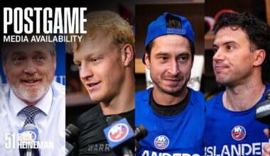 New York Islanders Postgame Availability | NYI vs DET (10/23/25)