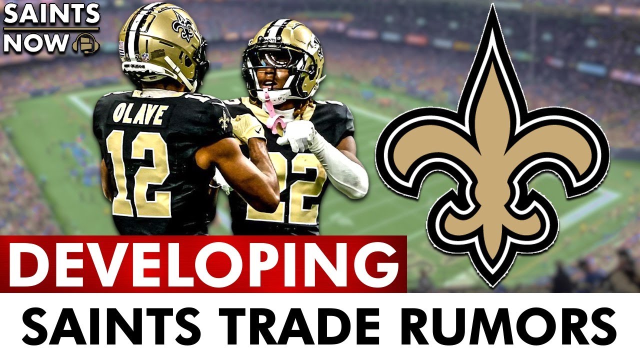 🚨DEVELOPING Saints Trade Rumors: New Orleans TRADING A WR? MULTIPLE TEAMS INTERESTED!