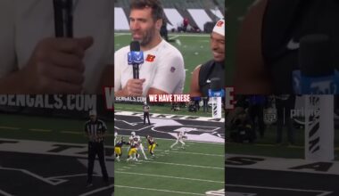 Flacco is fitting in fine with the Bengals (via @PrimeVideo)