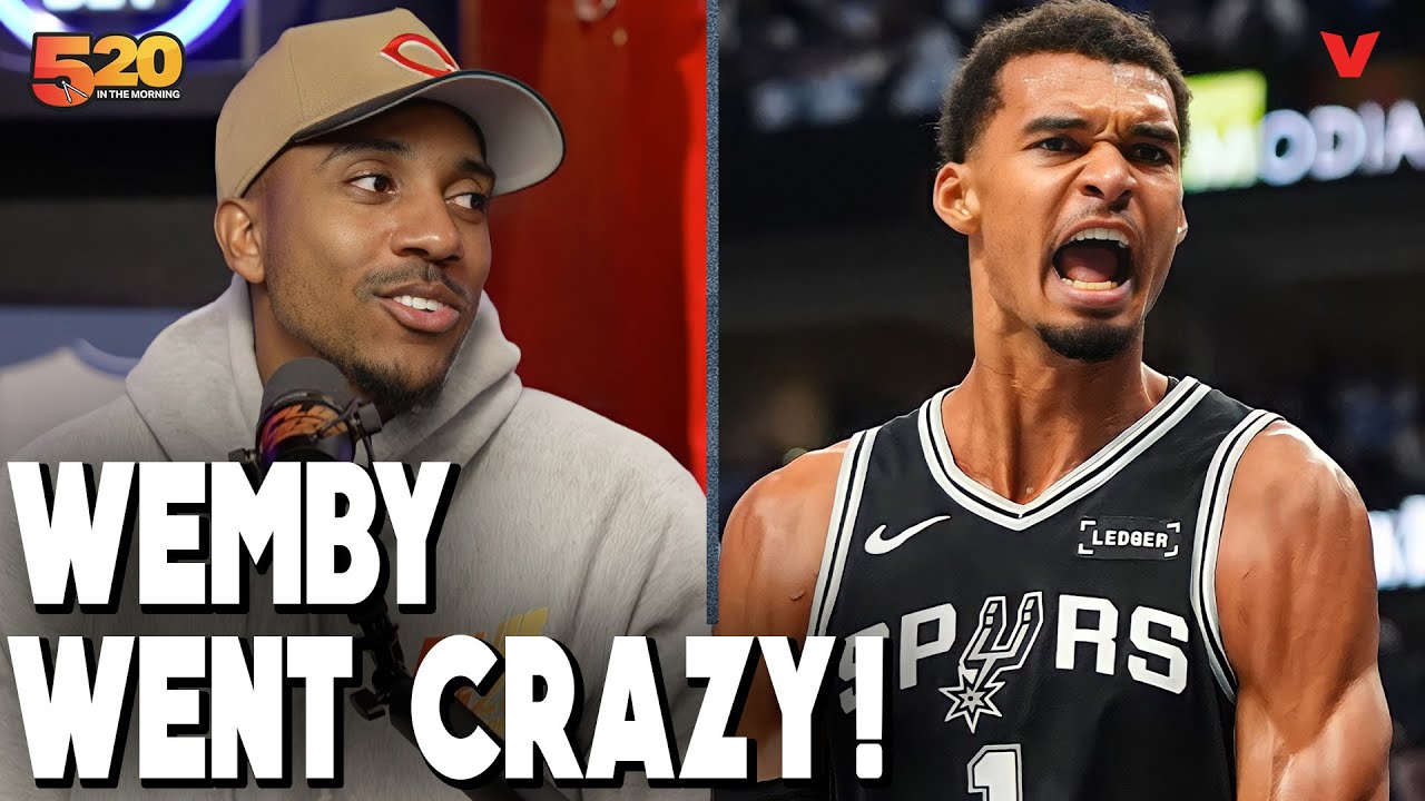 Jeff Teague REACTS to Victor Wembanyama GOING OFF in Spurs win over Cooper Flagg & Mavericks