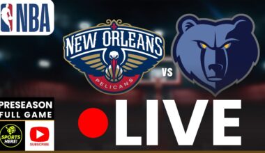 LIVE: New Orleans Pelicans x Memphis Grizzlies NBA REAL-TIME PLAYBYPLAY | Regular Season