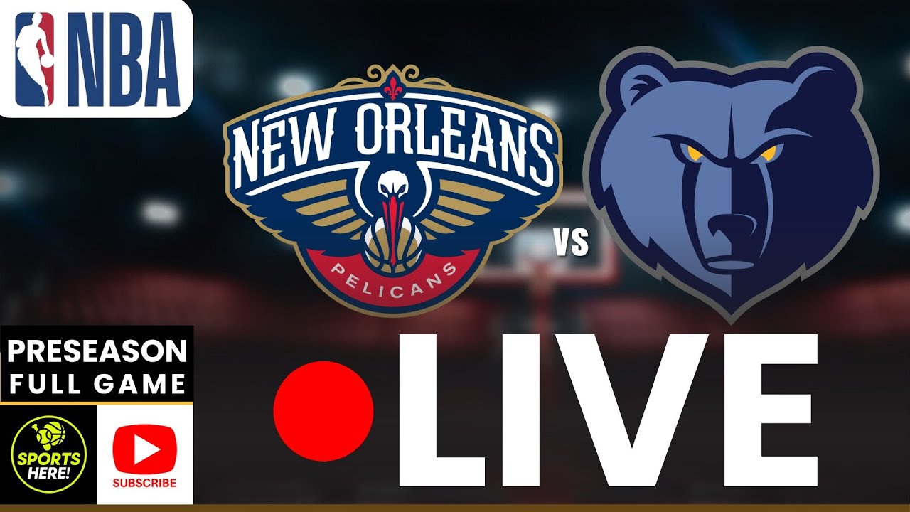 LIVE: New Orleans Pelicans x Memphis Grizzlies NBA REAL-TIME PLAYBYPLAY | Regular Season