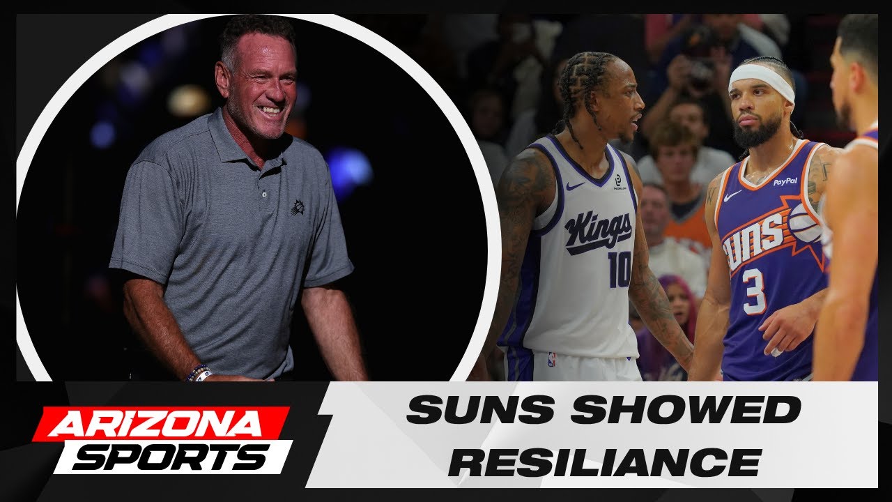 Dan Majerle reacts to Phoenix Suns comeback win over the Kings