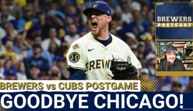 BREWERS POSTCAST: CREW CLINCHES! | Brewers Eliminate Cubs with Long Ball, Advance to NLCS