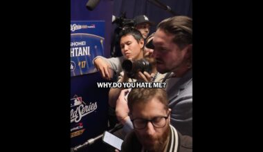 Vinnie Pasquantino confronts Shohei Ohtani on why he throws so hard 🤣