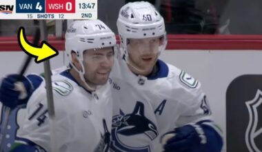 The Canucks just had a MASSIVE character win....