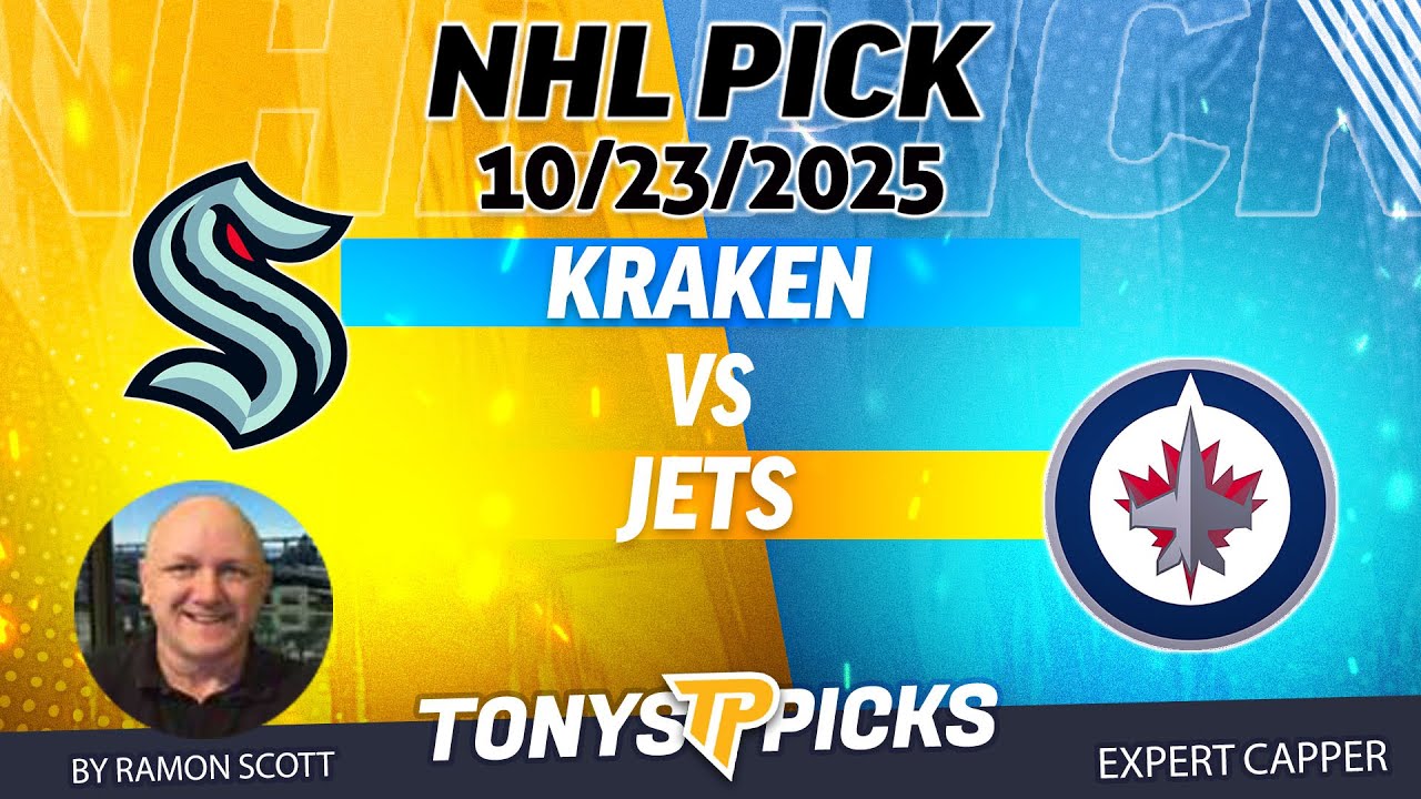 Kraken vs. Jets NHL Betting Odds & Picks, 10/23/25 | Night Moves Show