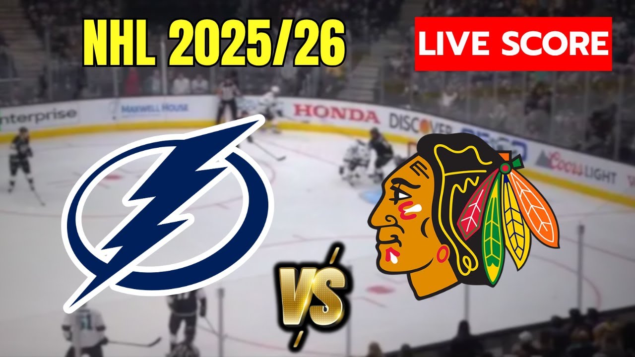 🔴 Tampa Bay Lightning vs Chicago Blackhawks | EN VIVO NHL | Live Score Update