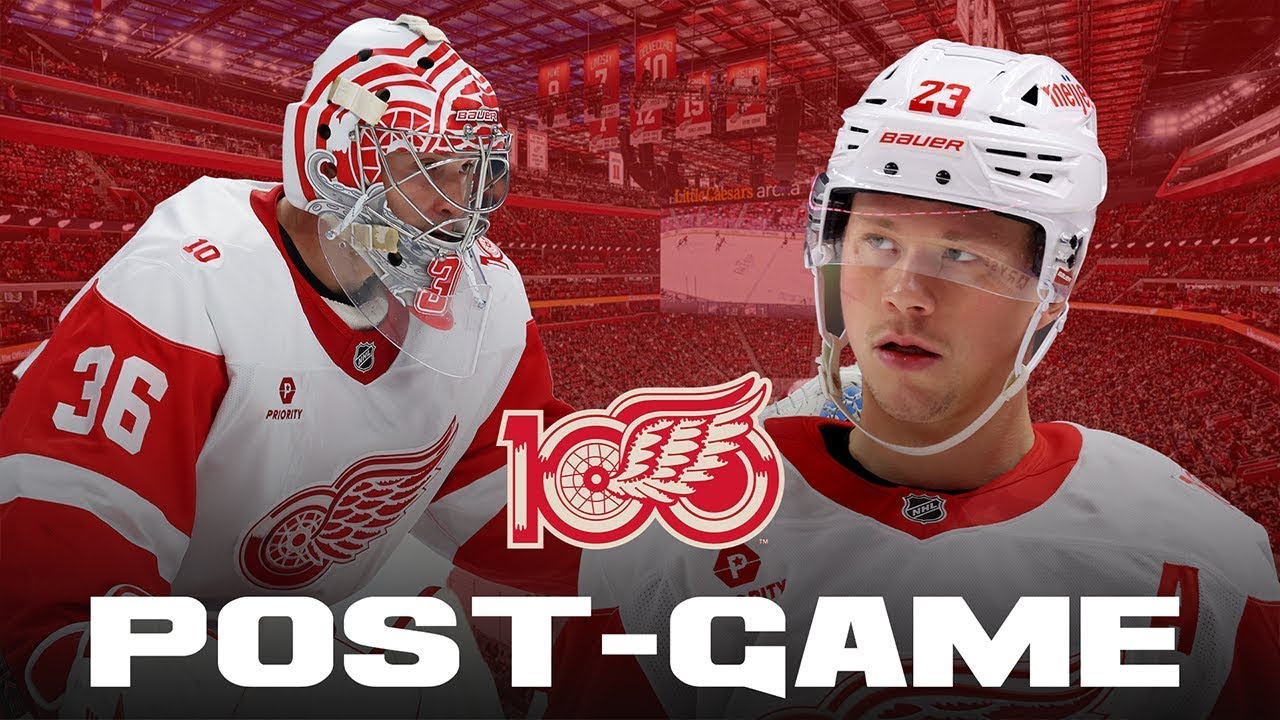Detroit Red Wings vs New York Islanders LIVE Post Game Show | Woodward Wings