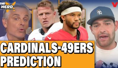 Cardinals-49ers prediction + BLAME Aaron Rodgers for Steelers' loss? | THE HERD NFL w/ Colin Cowherd