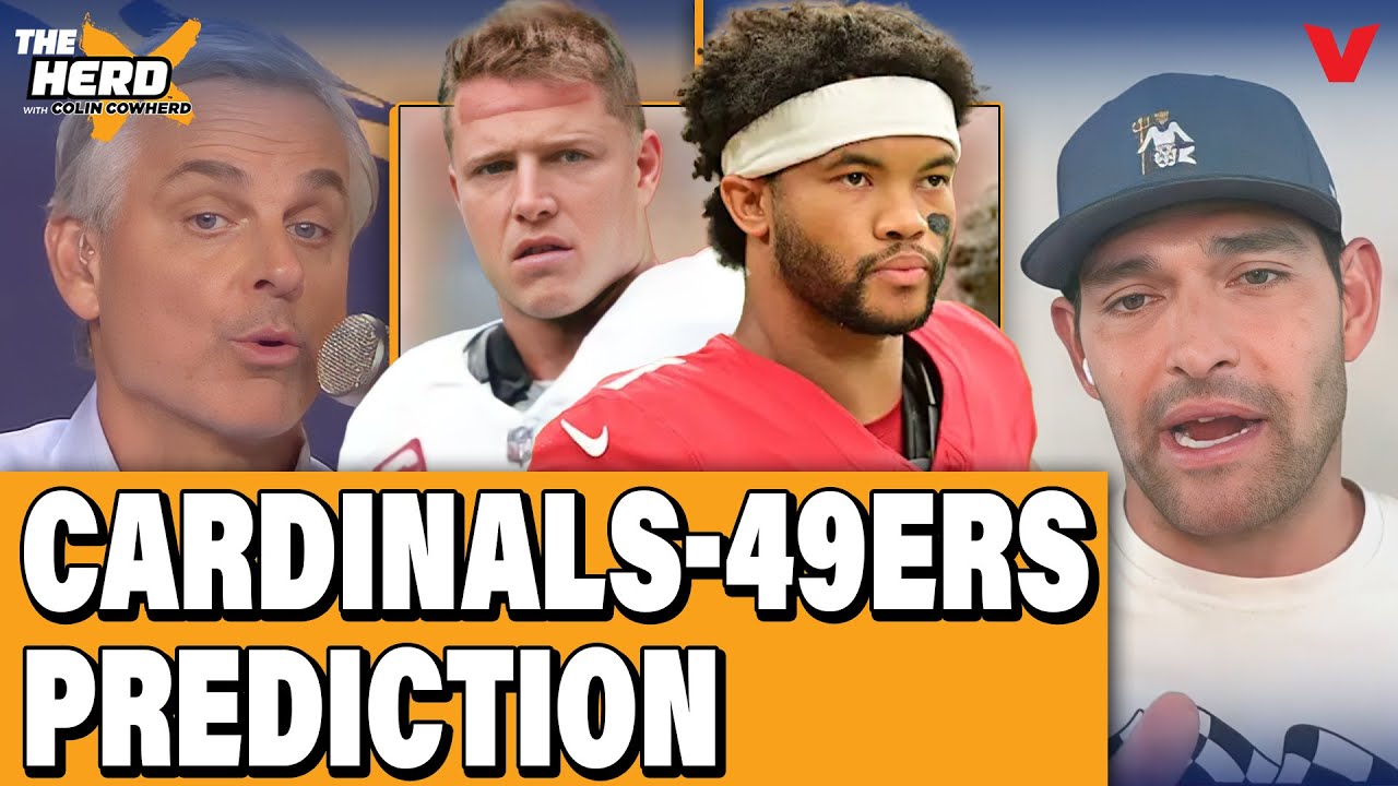 Cardinals-49ers prediction + BLAME Aaron Rodgers for Steelers' loss? | THE HERD NFL w/ Colin Cowherd