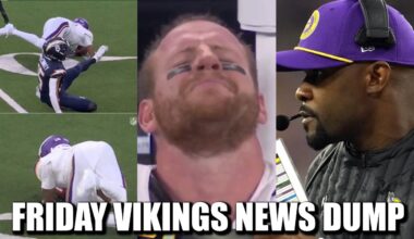 Minnesota Vikings News Dump (10.24.2025) | Zay Screwed, Wentz Pain, Defensive Woes