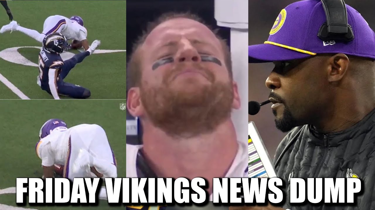 Minnesota Vikings News Dump (10.24.2025) | Zay Screwed, Wentz Pain, Defensive Woes