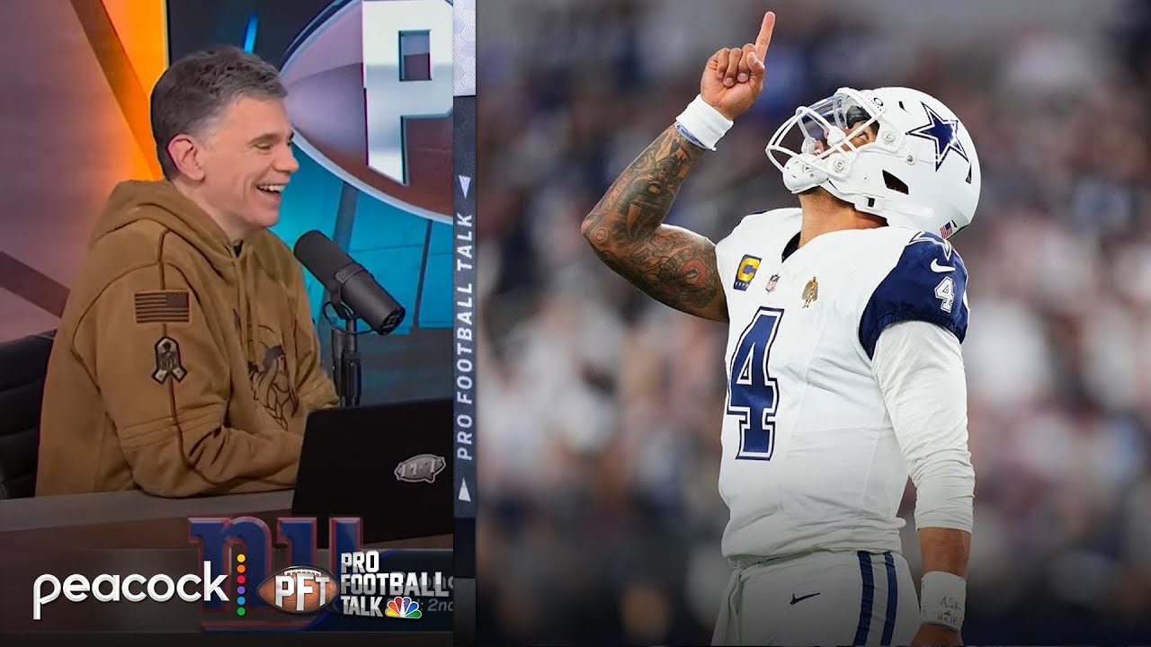 Dak Prescott dominates Commanders as Jayden Daniels goes down | Pro Football Talk | NFL on NBC