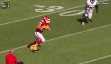 Mahomes and Kelce team up on 44-yard pickup