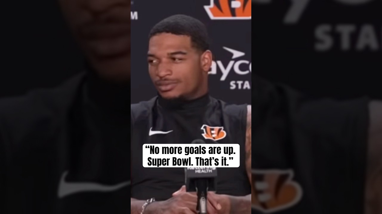 Ja’Marr Chase only focused on one thing this year 🏆 (via @Bengals)