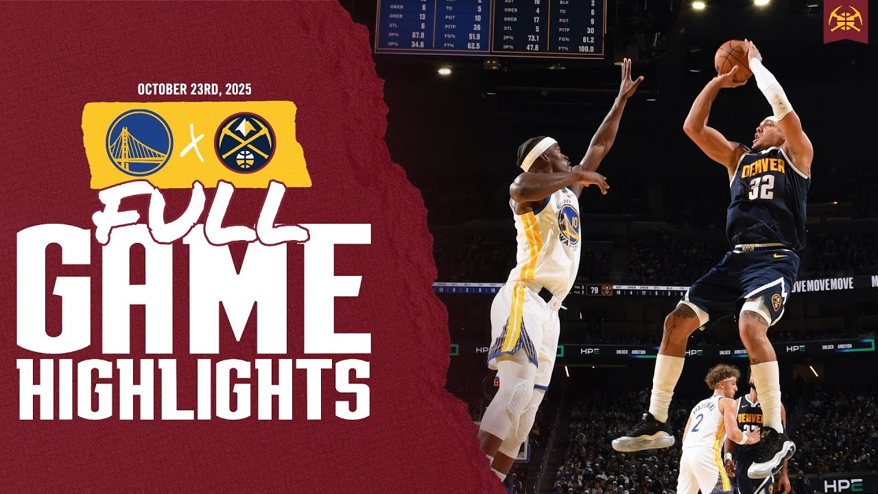 Denver Nuggets vs. Golden State Warriors | Full OT Game Highlights 📺