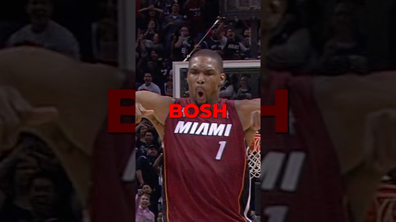 Bosh With A Jumper Straight From Heaven👌#miamiheat #basketball #chrisbosh