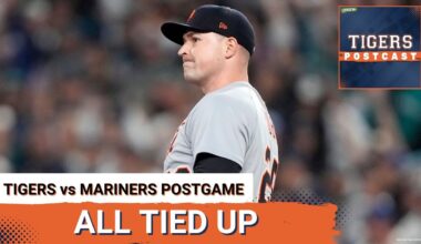 TIGERS POSTCAST: ALL EVEN. Detroit Tigers FALL To Seattle Mariners In ALDS Game 2, Series Tied 1-1