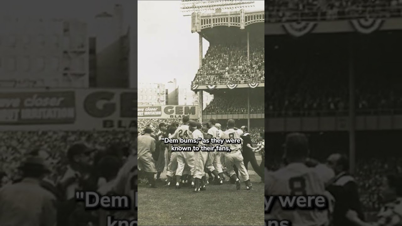 Number 5. The 1955 World Series (10 Iconic World Series)
