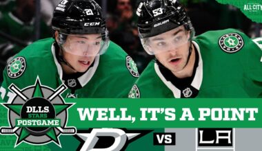 Stars Earn A Point, But Lose To Kings 3-2 In Overtime | DLLS STARS POSTGAME