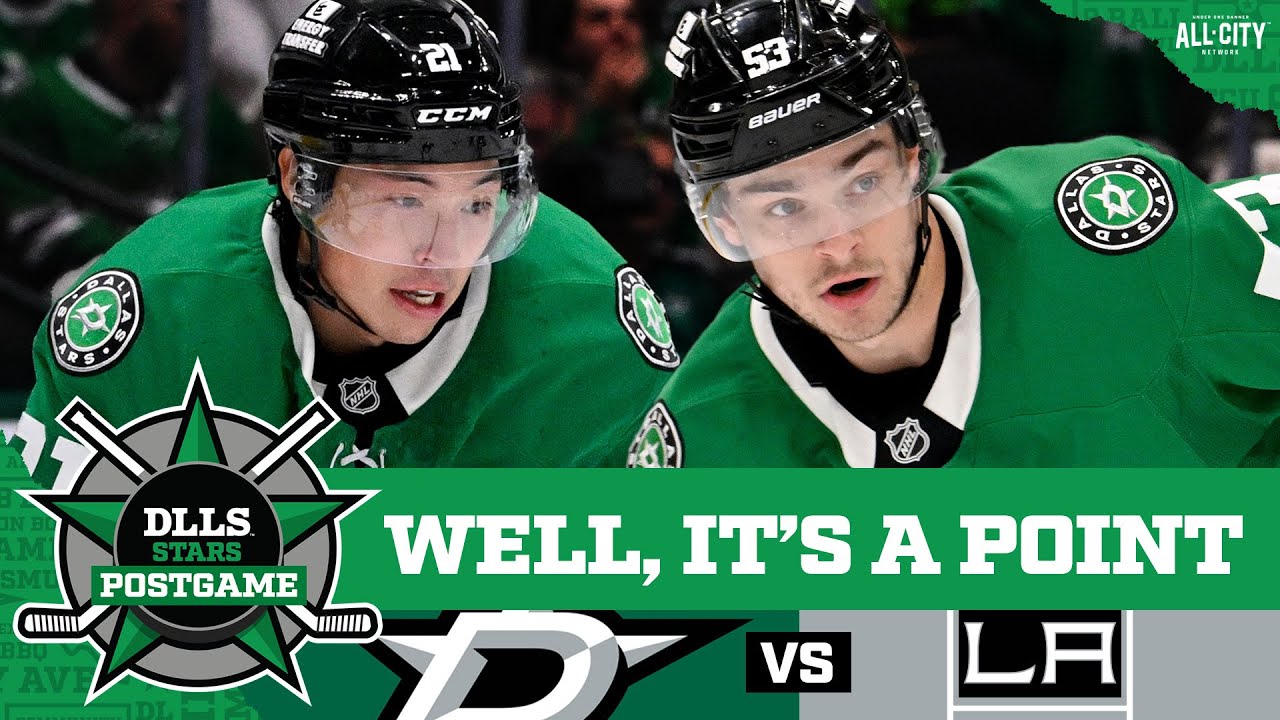 Stars Earn A Point, But Lose To Kings 3-2 In Overtime | DLLS STARS POSTGAME