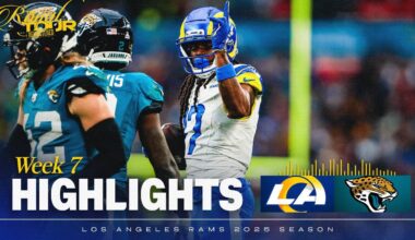 HIGHLIGHTS: Rams Best Plays In London Win Over Jaguars - Matthew Stafford Throws Five Touchdowns