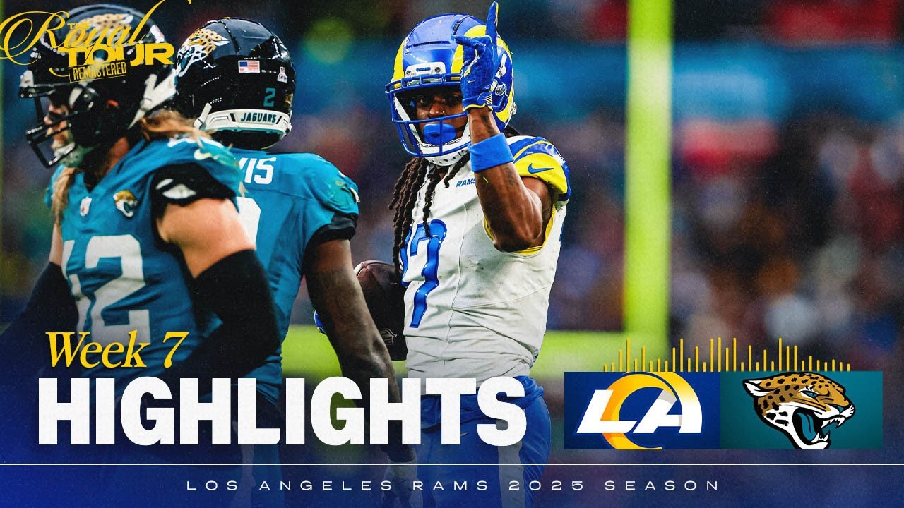 HIGHLIGHTS: Rams Best Plays In London Win Over Jaguars - Matthew Stafford Throws Five Touchdowns