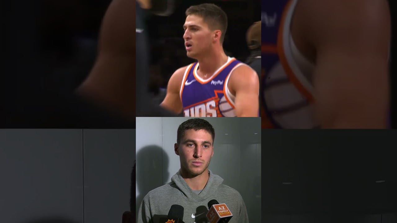 "From 1 to 17 everybody was engaged and it was important." Collin Gillespie #shorts | Phoenix Suns