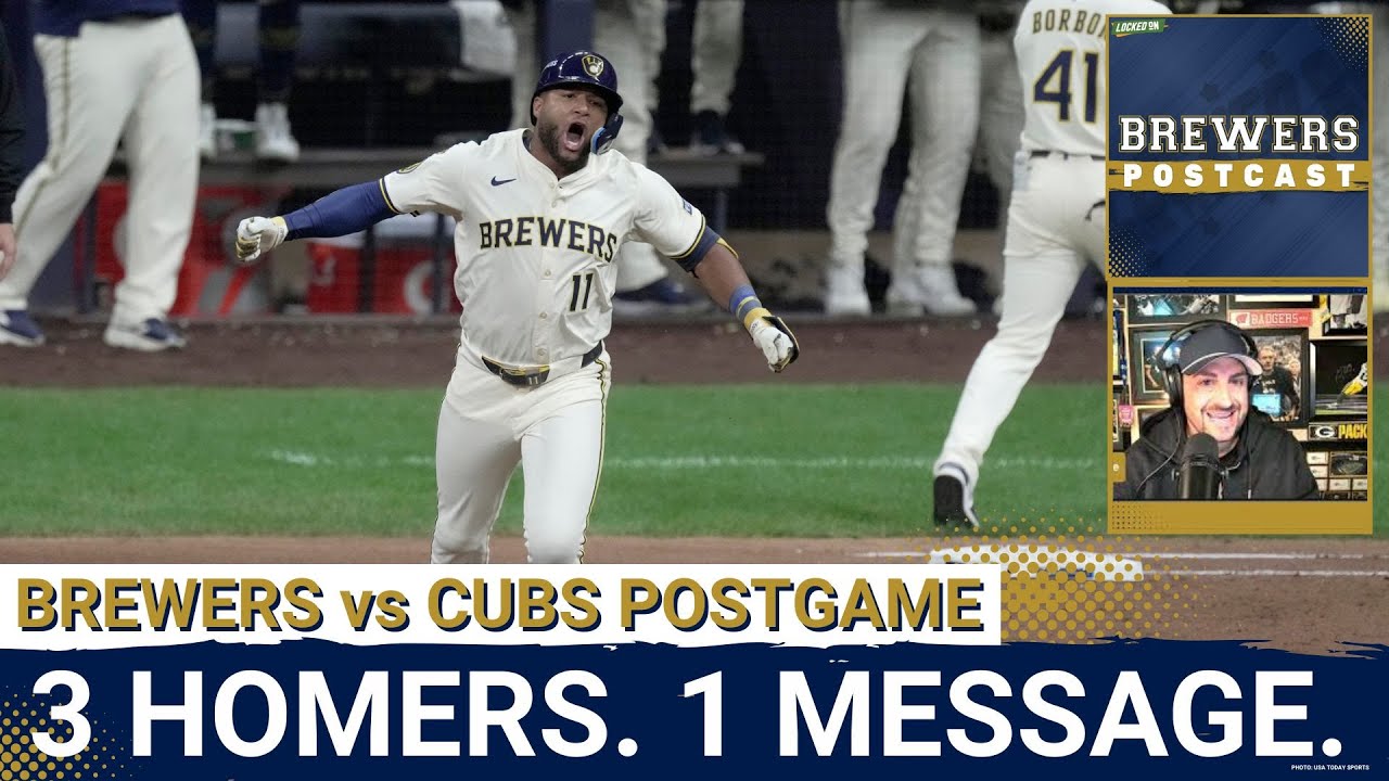 BREWERS POSTCAST: Milwaukee Brewers Stays HOT | SMASH 3 Homers To Take NLDS Lead