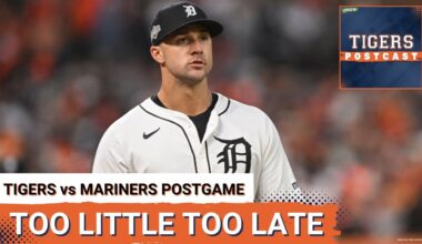 TIGERS POSTCAST: TOO LITTLE TOO LATE. Detroit Tigers LOSE At Home In ALDS Game 3, Face Elimination