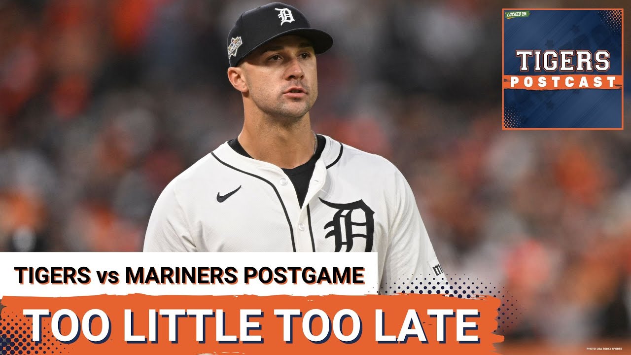 TIGERS POSTCAST: TOO LITTLE TOO LATE. Detroit Tigers LOSE At Home In ALDS Game 3, Face Elimination