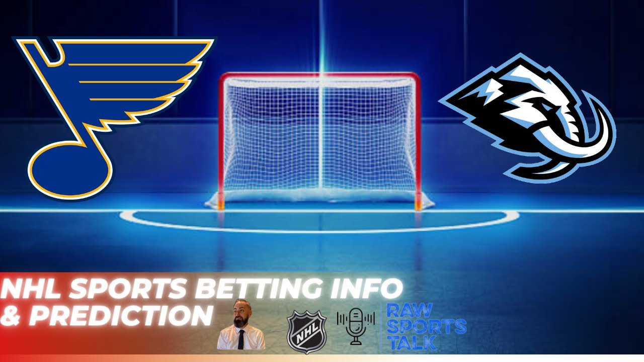 St. Louis Blues VS Utah Mammoth Free NHL Betting info 10/23/25