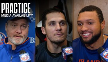 New York Islanders Practice Media Availabilities | 10/24/25
