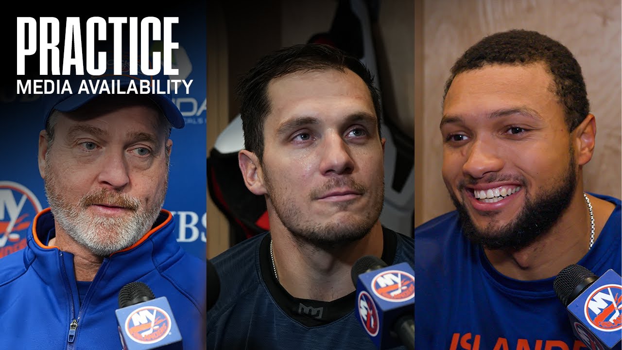 New York Islanders Practice Media Availabilities | 10/24/25