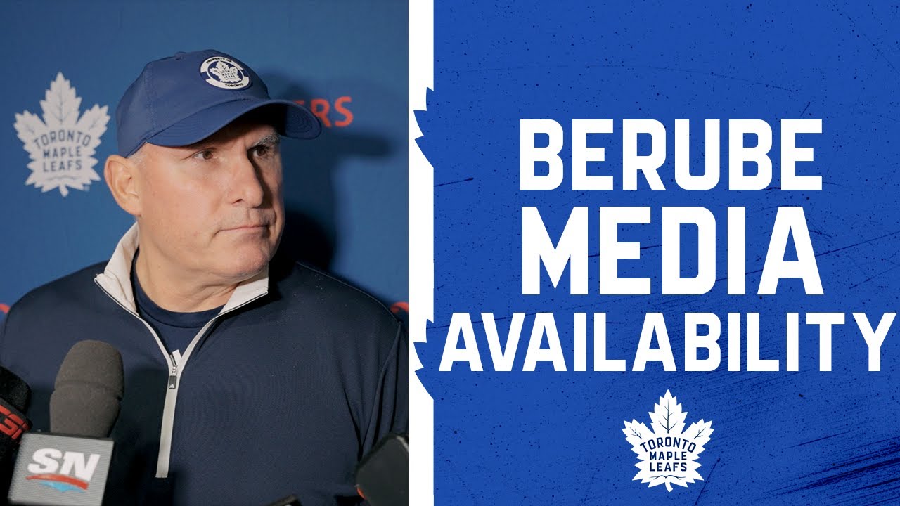 Craig Berube | Pre Game @ Buffalo Sabres | October 24, 2025