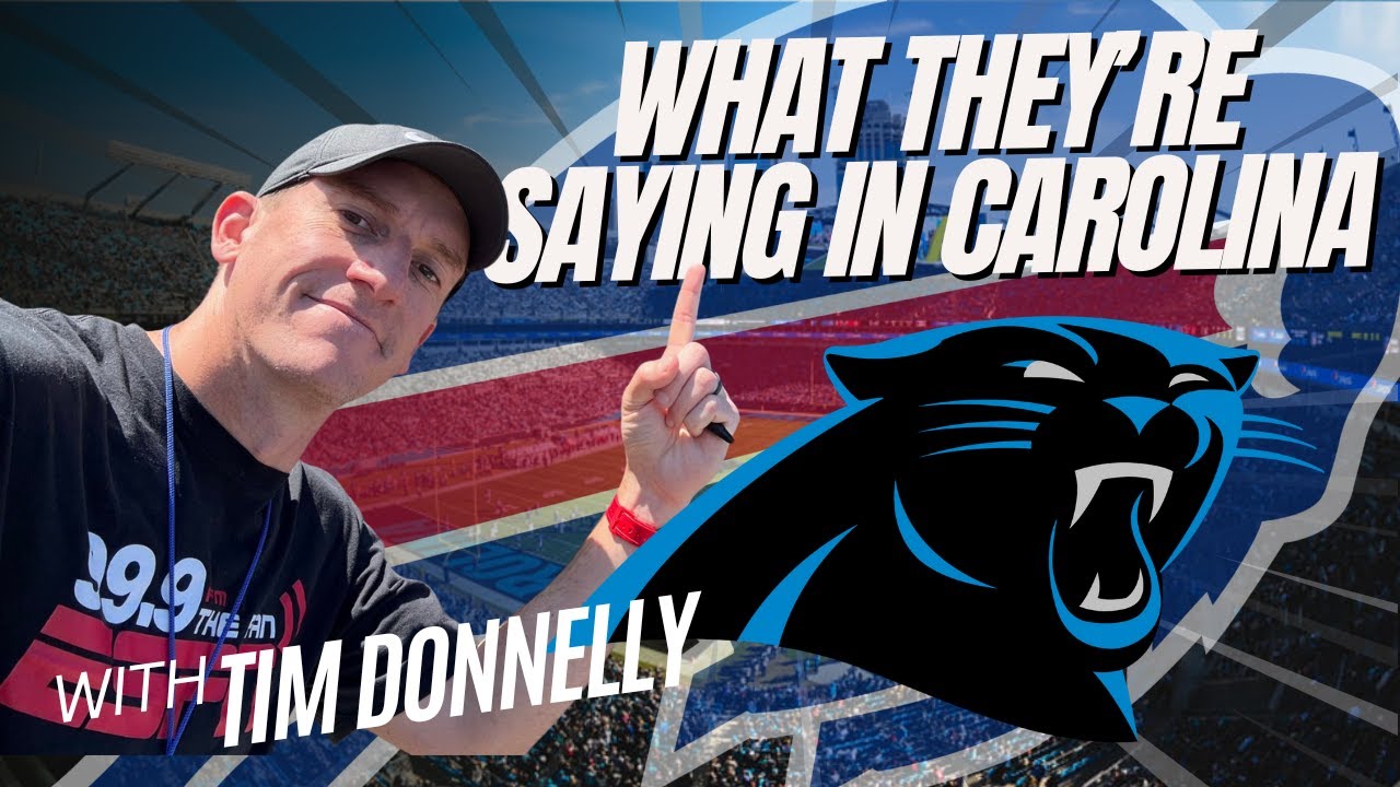 WHAT they're SAYING in CAROLINA: BILLS at PANTHERS preview with Tim Donnelly